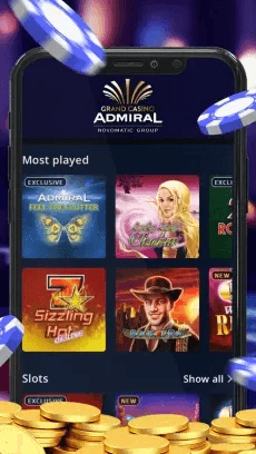 Grand Casino Admiral Screenshot